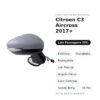 Außenspiegel Rechts Citroen C3 Aircross 2017+ – Elektrisch, Beheizt, Klappbar, mit Blinker, Totwinkel, Innenleuchte