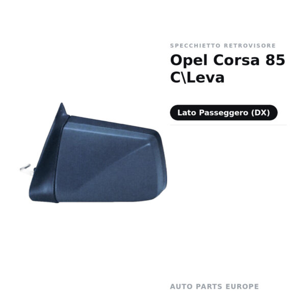Specchietto Retrovisore Destro Opel Corsa 85 C\Leva – foto 2