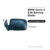 Specchietto Retrovisore Destro BMW Serie 3 E36 Berlina Elettr – Riscaldato – foto 2