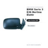 Specchietto Retrovisore Sinistro BMW Serie 3 E36 Berlina Elettr – Riscaldato – foto 2