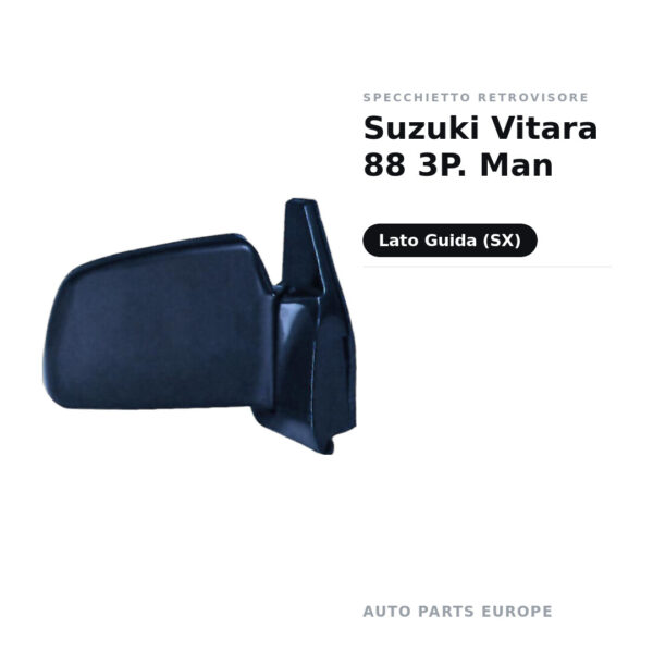 Specchietto Retrovisore Sinistro Suzuki Vitara 88 3P. Man – foto 2