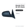 Specchietto Retrovisore Sinistro Honda Civic 96 3P. Elettr – foto 2