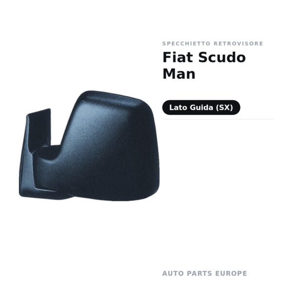 Specchietto Retrovisore Sinistro Fiat Scudo Man – foto 2