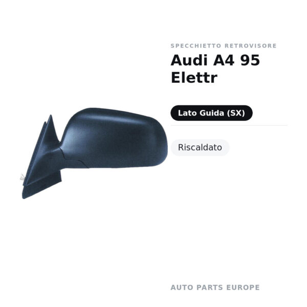 Außenspiegel Links Audi A4 95 Elektr – Beheizt – Bild 2