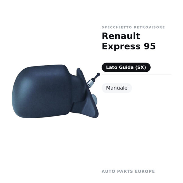 Außenspiegel Links Renault Express 95 – Manuell – Bild 2