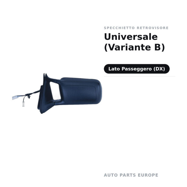 Außenspiegel Rechts Universal (Variante B) – Bild 2