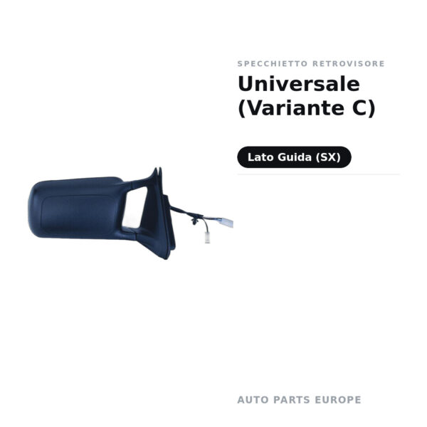 Specchietto Retrovisore Sinistro Universale (Variante C) – foto 2