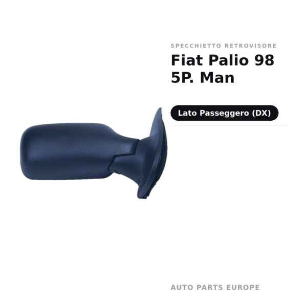 Specchietto Retrovisore Destro Fiat Palio 98 5P. Man – foto 2