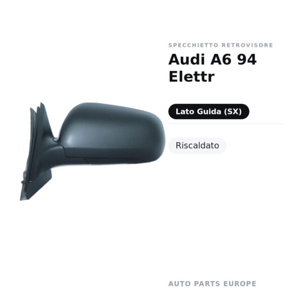 Außenspiegel Links Audi A6 94 Elektr – Beheizt – Bild 2