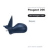 Außenspiegel Rechts Peugeot 206 – Manuell – Bild 2