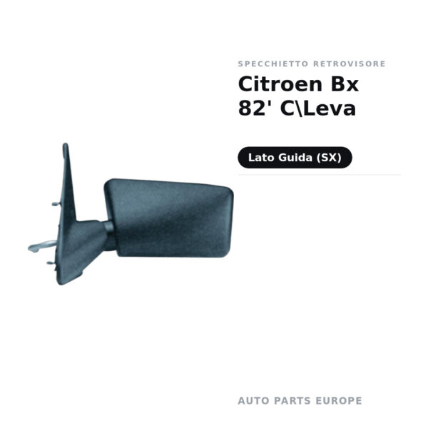 Außenspiegel Links Citroen Bx 82' C\Hebel – Bild 2