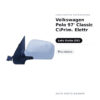 Specchietto Retrovisore Sinistro Volkswagen Polo Classic 1997 – Elettrico, Riscaldato, Verniciabile – foto 2