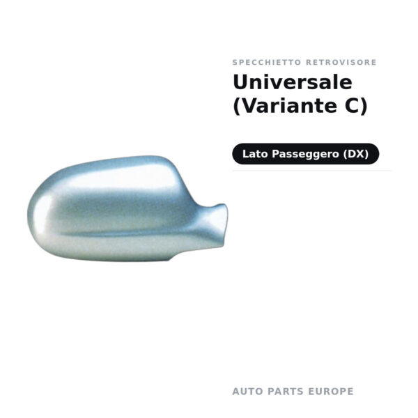 Specchietto Retrovisore Destro Universale (Variante C) – foto 2