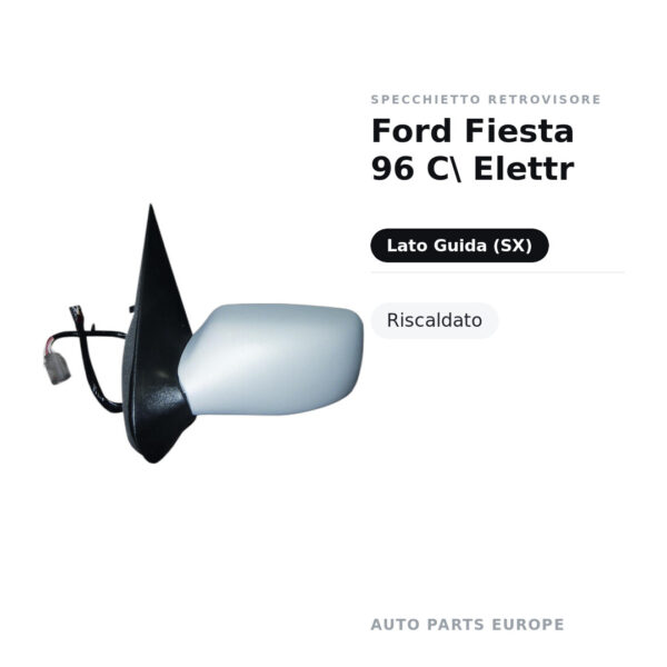 Außenspiegel Links Ford Fiesta 96 C\ Elektrisch – Beheizt – Bild 2