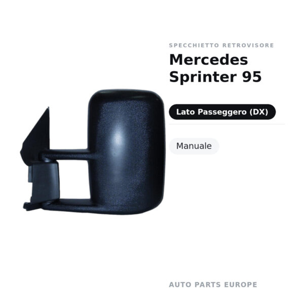Außenspiegel Rechts Mercedes Sprinter 95 – Manuell – Bild 2