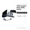 Specchietto Retrovisore Destro Volkswagen Polo 2001 Elettr – Riscaldato, Nero – foto 2