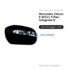 Calotta Specchietto Retrovisore Destro Mercedes Classe E W211 CFan. Integrato E – Verniciabile, con foro fanale freccia