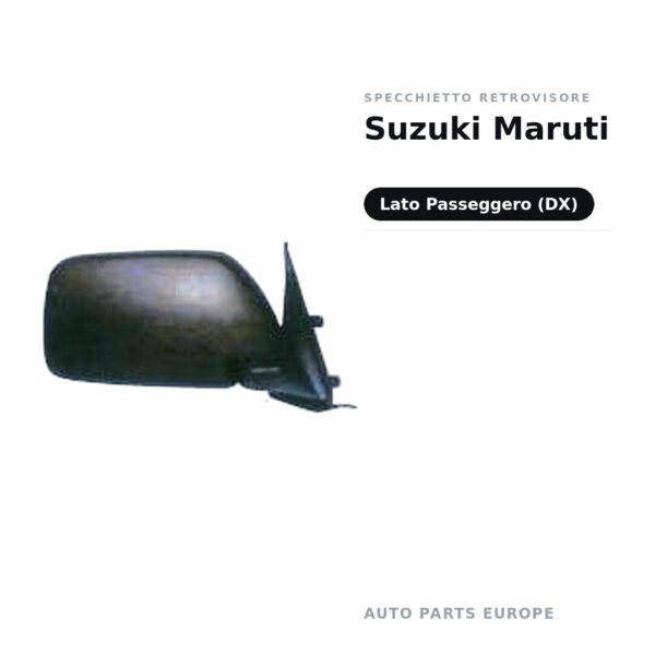Specchietto Retrovisore Destro Suzuki Maruti – foto 2