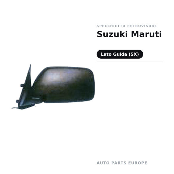 Specchietto Retrovisore Sinistro Suzuki Maruti – foto 2