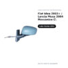 Außenspiegel Links Fiat Idea 2003+ / Lancia Musa 2004 Mechanisch C\ – Bild 2