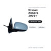 Specchietto Retrovisore Sinistro Nissan Almera 2001+ – Elettrico, Asferico – foto 2