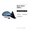 Specchietto Retrovisore Destro Seat Ibiza 2001+ – Elettrico, Riscaldato, Ripiegabile – foto 2
