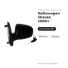 Außenspiegel Links Volkswagen Sharan 2000+ – Manuell, Asphärisch – Bild 2