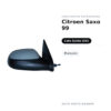 Specchietto Retrovisore Sinistro Citroen Saxo 99 – Manuale – foto 2