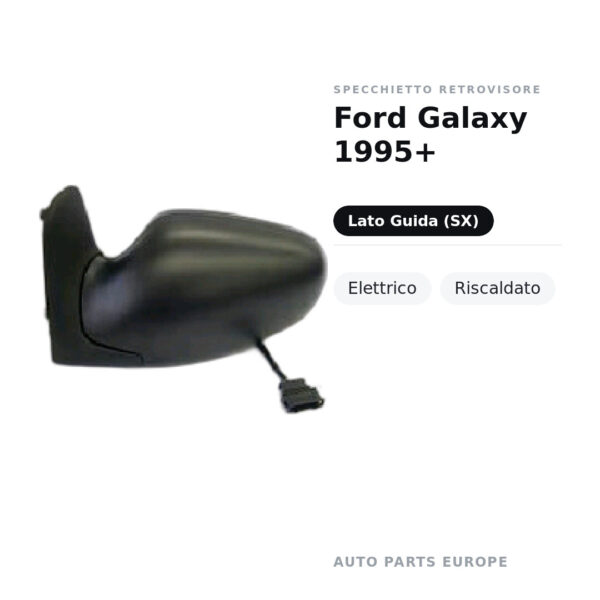 Außenspiegel Links Ford Galaxy 1995+ – Elektrisch, Beheizt – Bild 2
