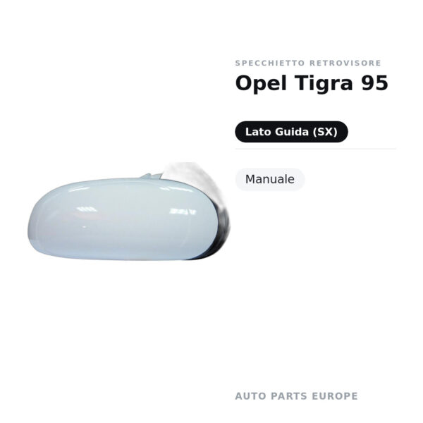 Außenspiegel Links Opel Tigra 95 – Manuell – Bild 2