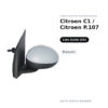 Specchietto Retrovisore Sinistro Citroen C1 / Citroen P.107 – Manuale – foto 2