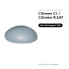 Calotta Specchietto Retrovisore Destro Citroen C1 / Citroen P.107 – Verniciabile – foto 2