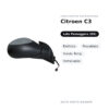 Außenspiegel Rechts Citroen C3 – Elektrisch, Beheizt, Temperatursensor, Lackierbar – Bild 2