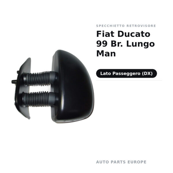 Außenspiegel Rechts Fiat Ducato 99 Br. Lang Schalt – Bild 2