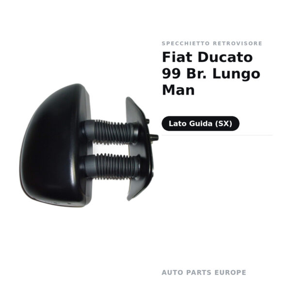 Specchietto Retrovisore Sinistro Fiat Ducato 99 Br. Lungo Man – foto 2