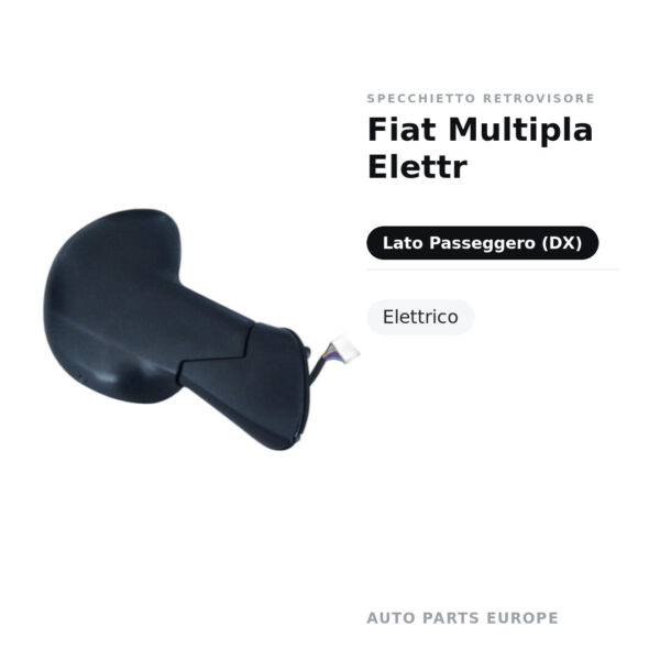 Specchietto Retrovisore Destro Fiat Multipla Elettr – foto 2