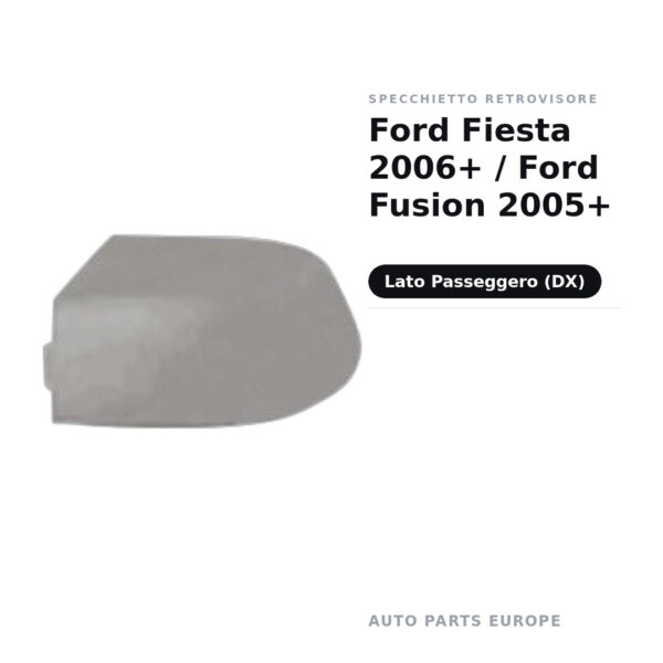 Außenspiegel Rechts Ford Fiesta 2006+ / Ford Fusion 2005+ – Bild 2