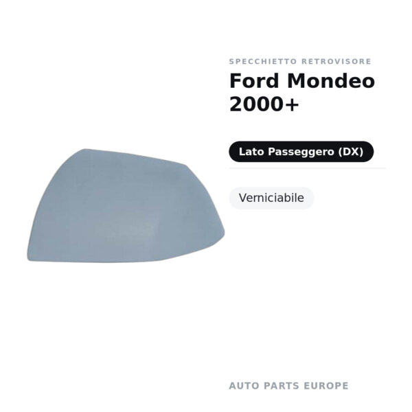 Außenspiegel Rechts Ford Mondeo 2000+ – Lackierbar – Bild 2
