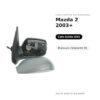 Specchietto Retrovisore Sinistro Mazda 2 2003+ – Manuale (Variante B) – foto 2