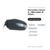 Außenspiegel Links Mercedes Klasse A / Mercedes B 2004+ – Elektrisch, Beheizt, Klappbar, mit Blinker, Lackierbar – Bild 2