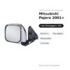 Specchietto Retrovisore Destro Mitsubishi Pajero 2001+ – Elettrico, Riscaldato, Ripiegabile, Cromato – foto 2