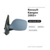 Außenspiegel Links Renault Kangoo 2003+ – Elektrisch, Asphärisch, Lackierbar – Bild 2