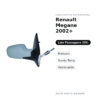 Specchietto Retrovisore Destro Renault Megane 2002+ – Manuale, Sonda Temp., Verniciabile – foto 2