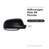 Außenspiegel Rechts Volkswagen Polo 99 Kleinversion – Schwarz – Bild 2
