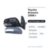 Specchietto Retrovisore Destro Toyota Avensis 2006+ – Elettrico, Riscaldato, Ripiegabile, con Freccia, 9 Pin, Verniciabile