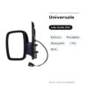 Specchietto Retrovisore Sinistro Universale – Elettrico, Riscaldato, Ripiegabile, 7 Pin, Nero – foto 2