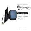 Specchietto Retrovisore Destro Fiat Scudo/Jumpy/Expert 2007+ – Elettrico, Riscaldato, Ripiegabile – foto 2
