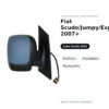 Specchietto Retrovisore Sinistro Fiat Scudo/Jumpy/Expert 2007+ – Elettrico, Riscaldato, Ripiegabile – foto 2
