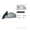 Specchietto Retrovisore Sinistro Opel Vectra 2002+ / Opel Signum 2003+ – Elettrico, Memoria, Asferico, 8 Pin – foto 2
