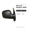Specchietto Retrovisore Destro Renault Kangoo 2008 – Manuale, Nero – foto 2